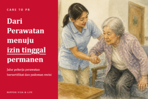 Dari Pekerja Berketerampilan Spesifik bidang Perawatan menuju izin tinggal permanen | Jalur pekerja perawatan bersertifikat dan hal penting dalam pedoman yang direvisi pada Reiwa 8