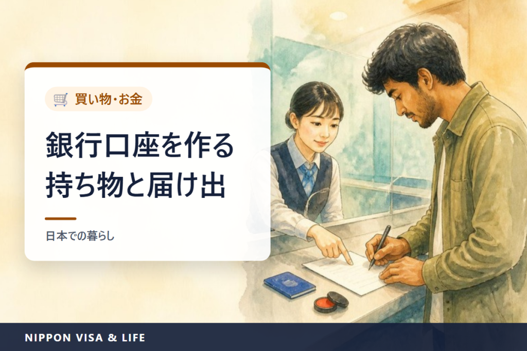 日本で銀行口座を作るには｜必要なもの・作れないときの理由・住所や在留期限が変わったときの連絡