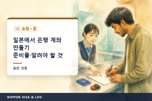 일본에서 은행 계좌를 만들려면｜필요한 것·만들 수 없을 때의 이유·주소나 재류기한이 바뀌었을 때의 연락