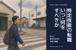 特定技能の転職ガイド｜本人・新しい会社・前の会社の手続と順番を一覧で解説