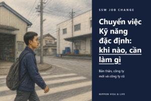 Hướng dẫn chuyển việc khi có tư cách Kỹ năng đặc định｜Bảng tổng hợp thủ tục và thứ tự của người lao động, công ty mới và công ty cũ