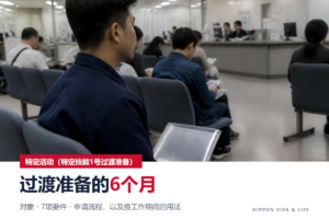 日本的特定活动（特定技能1号过渡准备）是什么｜对象・要件・申请流程、换工作期间的用法与注意事项