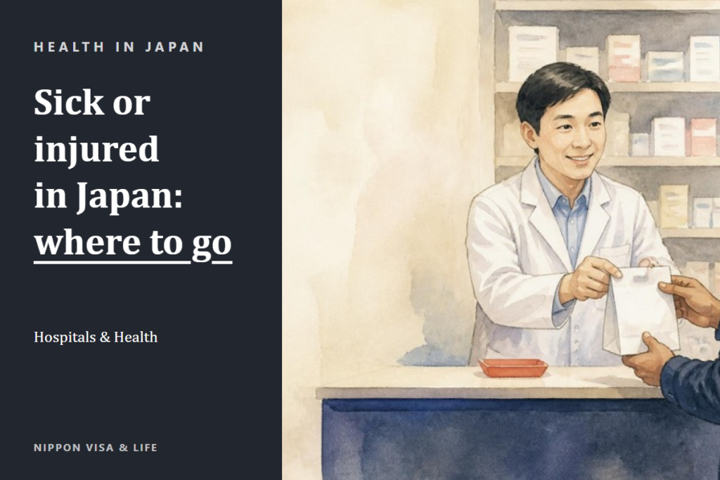 When You Are Sick or Injured in Japan: The Basics of Hospitals, Ambulances, Medicine, Medical Insurance and Where to Get Advice