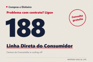 Onde pedir ajuda quando tiver problemas com compras ou contratos｜Linha Direta do Consumidor 188, Centro de Assuntos do Consumidor e cooling-off
