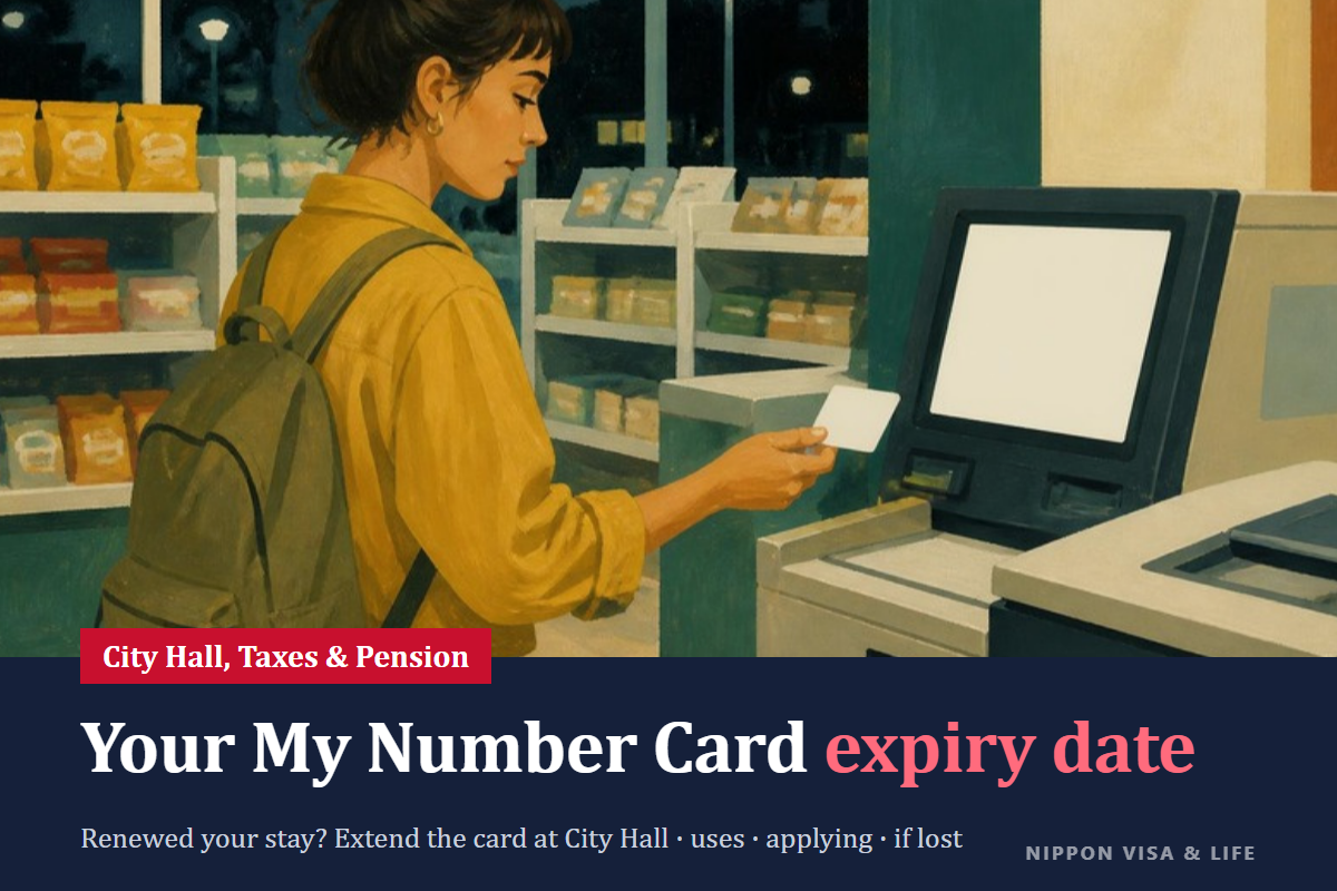 My Number and the My Number Card in Japan: What Foreign Residents Should Know (When It Is Used, Applying, Extending the Expiration Date, and If You Lose It)