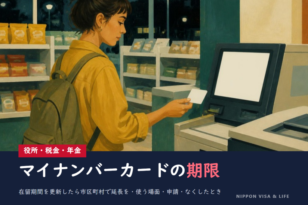 マイナンバーとマイナンバーカード｜外国人住民が知っておくこと（使う場面・申請・有効期限の延長・なくしたとき）