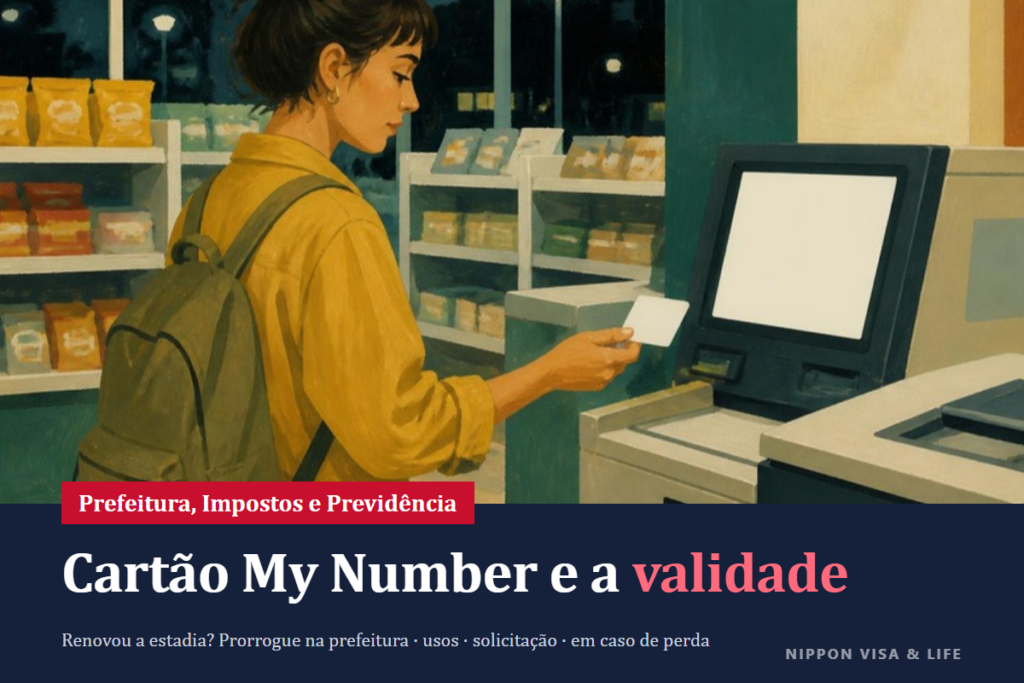 My Number e Cartão My Number no Japão｜O que os moradores estrangeiros precisam saber (quando usar, solicitação, prorrogação da validade e em caso de perda)