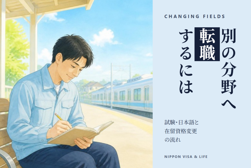 特定技能で別の分野に転職するには｜試験の合格・業務区分・在留資格変更の流れ