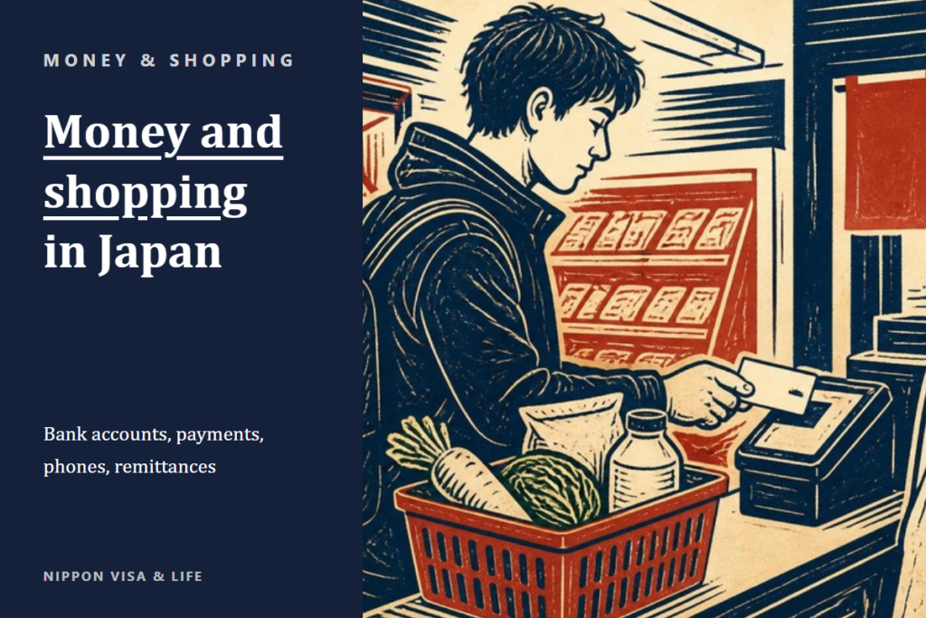 The Basics of Money and Shopping in Japan: Bank Accounts, Ways to Pay, Consumption Tax, Smartphone Contracts, Sending Money Abroad and Where to Get Help