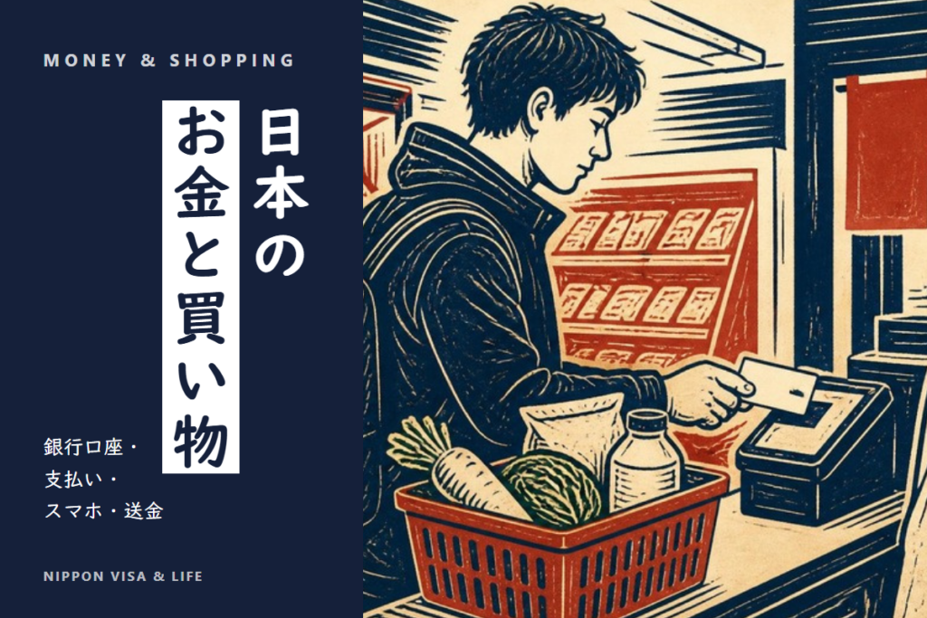 日本でのお金と買い物の基本｜銀行口座・支払いの方法・消費税・スマホの契約・海外送金・困ったときの相談先
