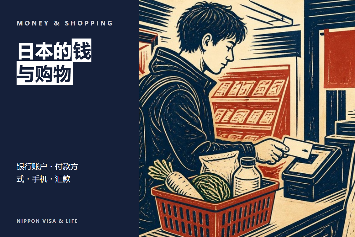 日本的钱与购物基础知识｜银行账户・支付方式・消费税・手机签约・海外汇款・遇到困难时的咨询窗口