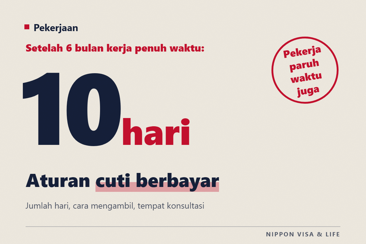 Aturan Cuti Tahunan Berbayar di Jepang | Berapa Hari yang Didapat? Apakah Pekerja Paruh Waktu Juga Bisa Mengambilnya?