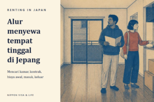 Alur Menyewa Kamar dan Pindah Rumah di Jepang | Mencari Kamar, Kontrak, Biaya Awal, Masuk, Aturan Selama Tinggal, dan Keluar