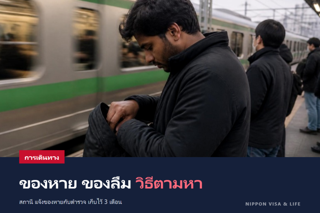 เมื่อทำของหายหรือลืมของในญี่ปุ่น｜วิธีตามหาของที่หายในสถานี รถไฟ รถบัส แท็กซี่ หรือบนถนน และการแจ้งของหาย
