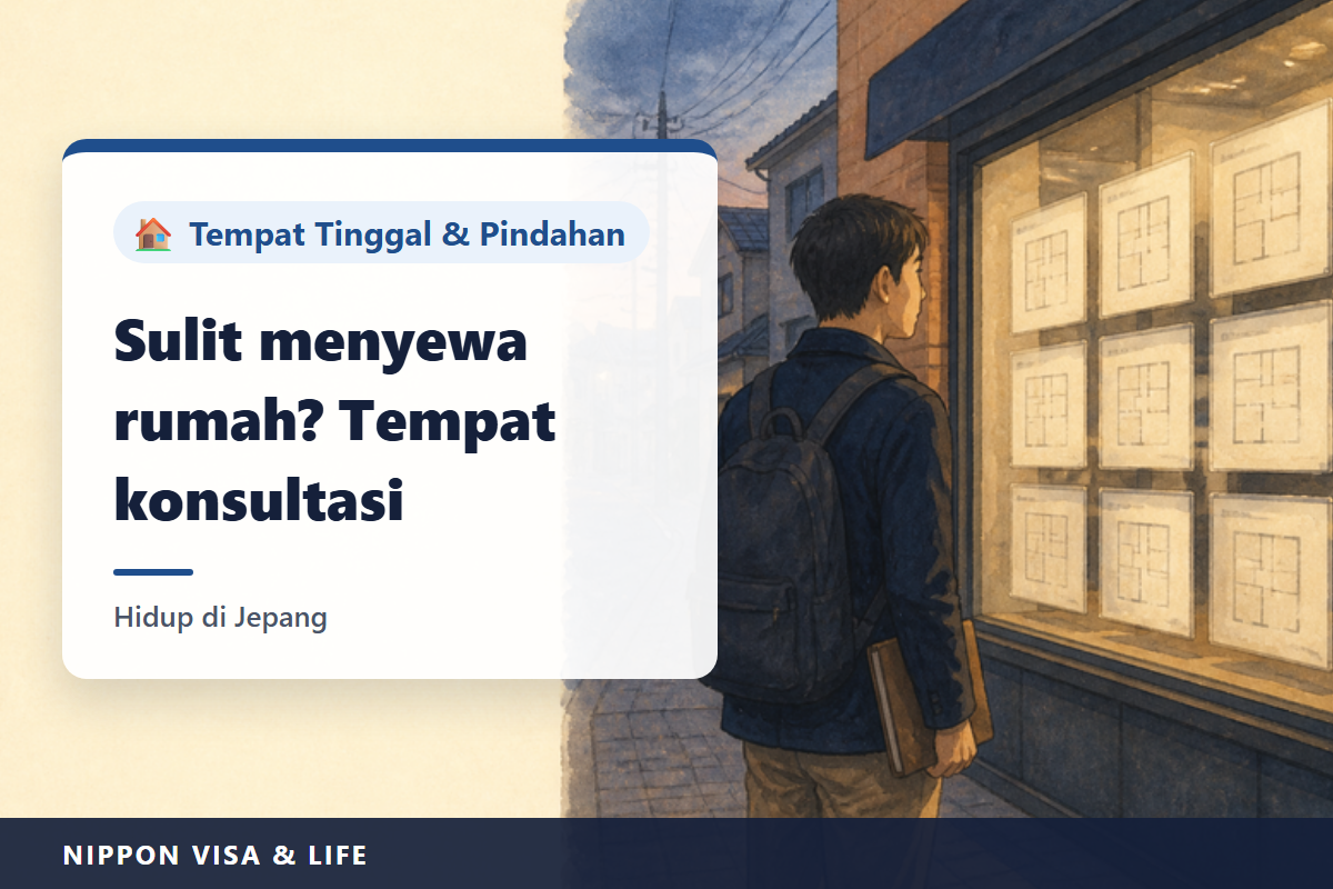 Tempat Konsultasi Saat Sulit Menyewa Kamar di Jepang | Rumah Safety Net, Lembaga Pendukung Tempat Tinggal, Perusahaan Penjamin, dan Layanan dalam Bahasa Asing