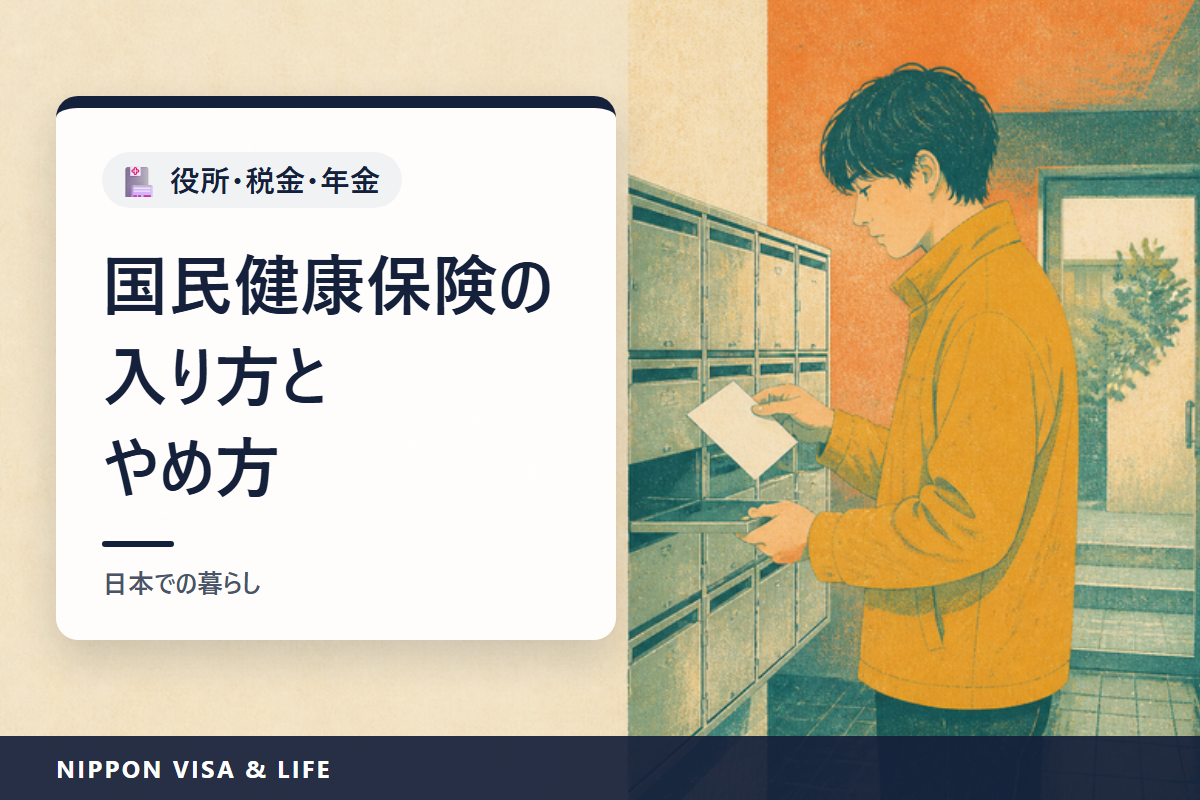 国民健康保険の入り方とやめ方｜加入する人・14日以内の届出・持ち物・保険料と軽減