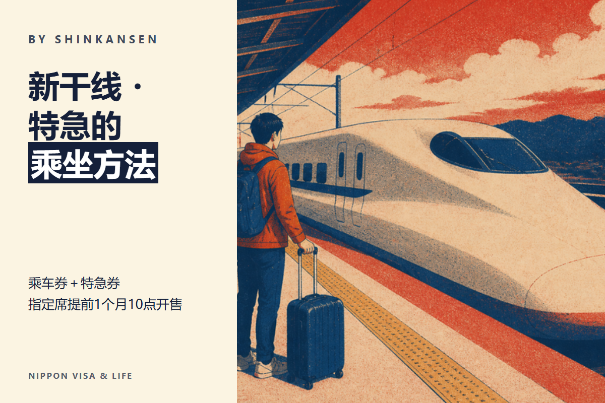 日本新干线・特急列车的乘坐方法｜乘车券和特急券、指定席和自由席、车票的购买方法、大件行李的规则