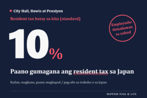 Paano Gumagana ang Resident Tax sa Japan｜Kailan, Magkano at Paano Magbabayad? Kapag Kinakaltas sa Sahod at Kapag Kayo Mismo ang Magbabayad, Kapag Umalis sa Kompanya o Uuwi sa Sariling Bansa