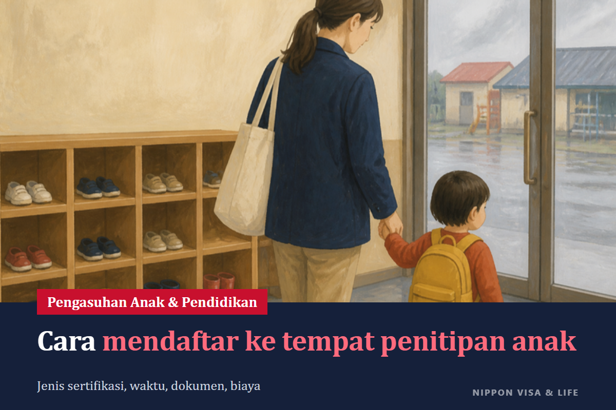 Cara Mendaftar ke Tempat Penitipan Anak (Hoikuen) di Jepang | Jenis Sertifikasi, Waktu Pendaftaran, Dokumen yang Diperlukan, Biaya, dan Jika Tidak Diterima