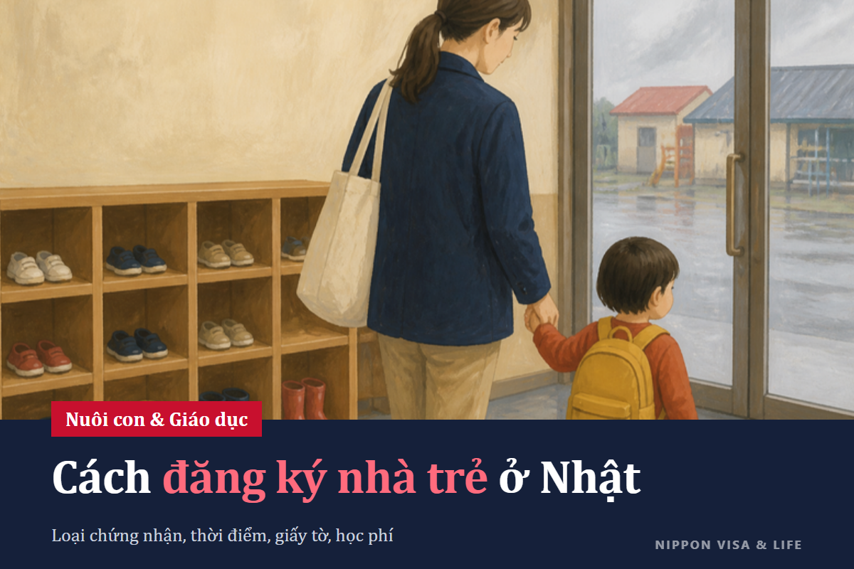 Cách đăng ký nhà trẻ (hoikuen) tại Nhật Bản | Các loại chứng nhận, thời gian đăng ký, giấy tờ cần thiết, học phí và khi không vào được