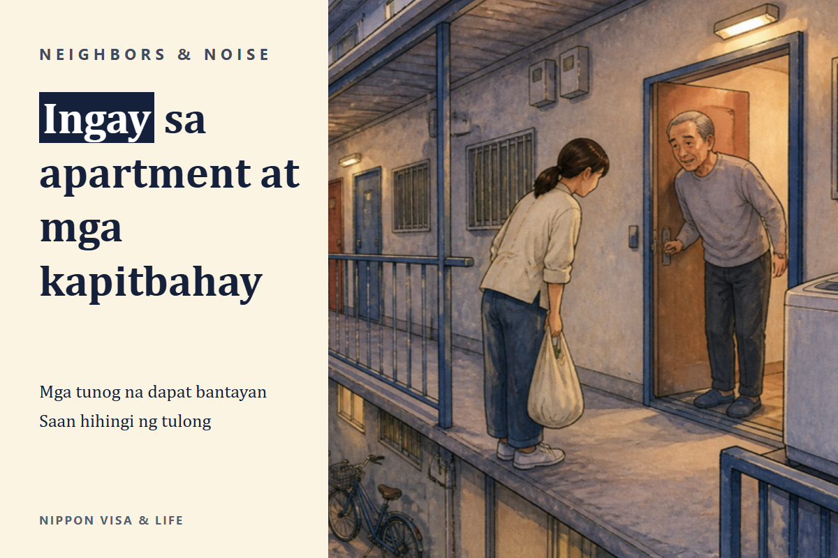 Ingay at Pakikitungo sa Kapitbahay sa Apartment sa Japan｜Mga Tunog sa Pang-araw-araw na Buhay na Dapat Bantayan, Mga Nakasaad sa Kontrata at Saan Kokonsulta Kapag May Problema sa Ingay